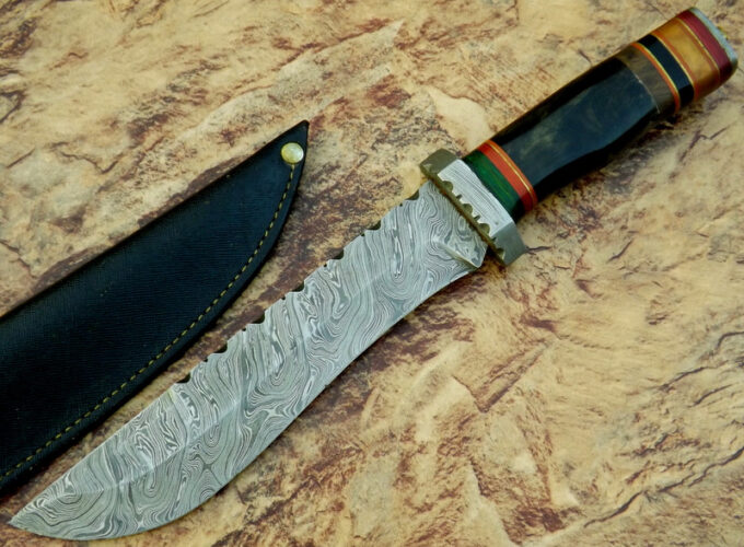 Beautiful-Custom-Handmade-Damascus-Steel-Knife