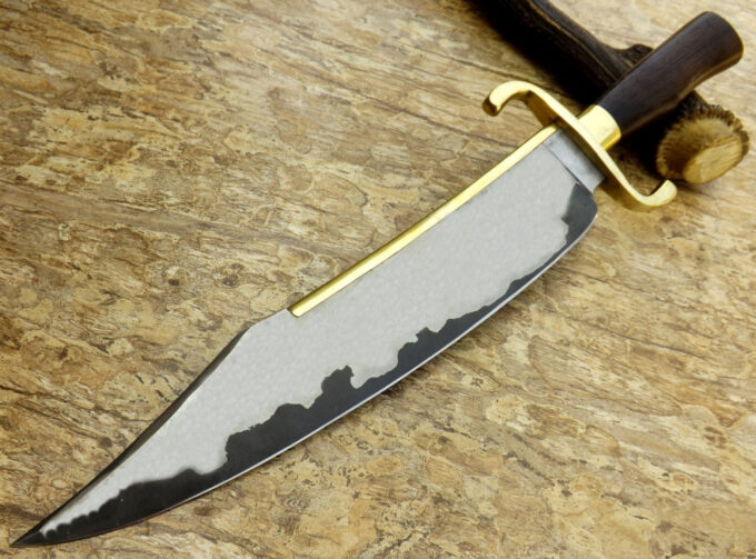 Custom-Handmade-Beautiful-Bowie-Hunting-Knife