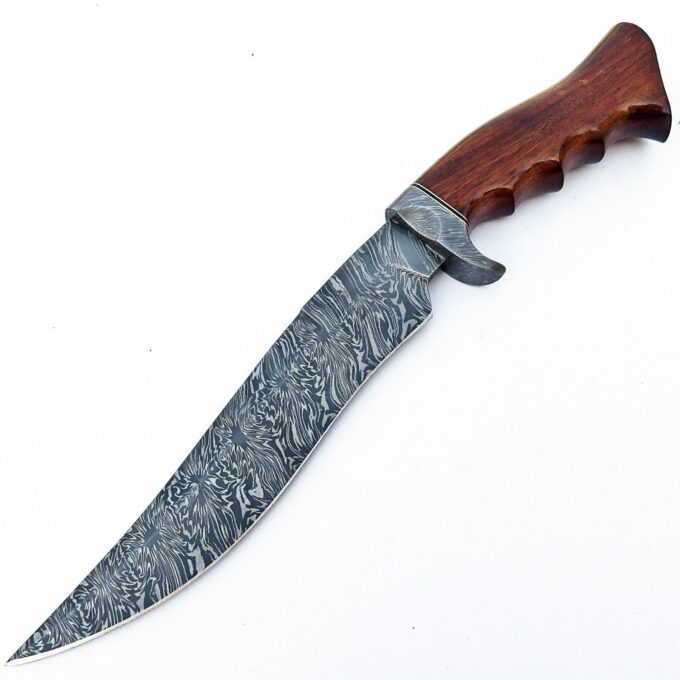 Damascus-Steel-Bowie-Knife