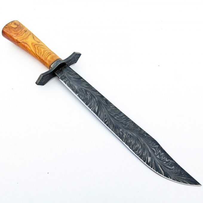 Olive-Wood-Handle-Survival-Knife