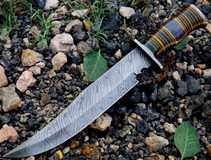 Outdoor-Camping-Bowie-Hunting-Knife