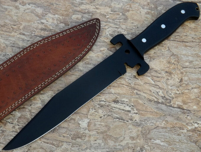 Powder-Coated-Blade-Hunting-Knife