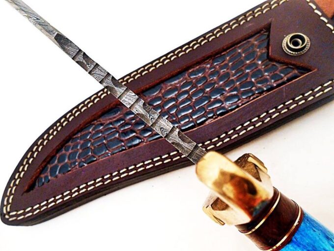 Amazing-Damascus-Steel-Blade-File-Work